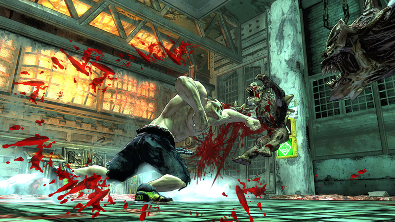Illustration for article titled One Of These Splatterhouse Screens Is Actually Quite Pleasant